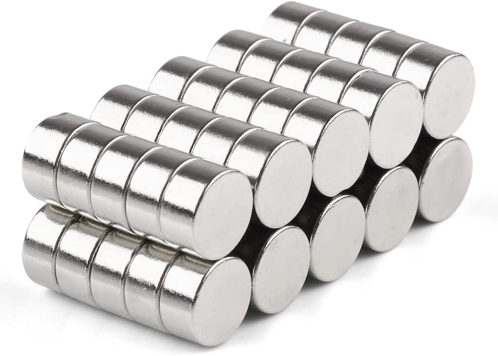 12 x 6mm Neodymium Disc Magnets - Magneticks