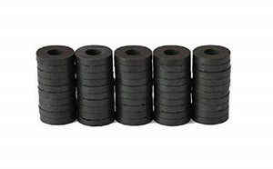17 x 7 x 3mm Ferrite Ring Magnets - Pack of 30/50/100 - Magneticks