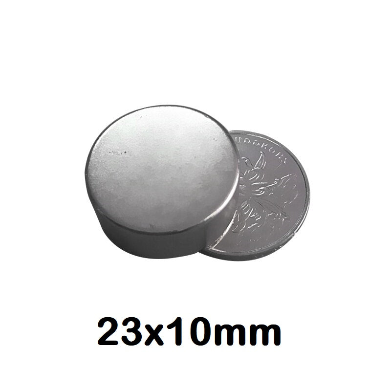 23 x 10mm Neodymium Disc Magnets - Pack of 5 Pcs - N52 Grade - Magneticks