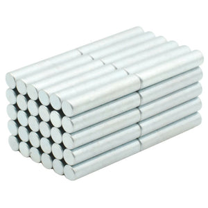 5 x 25mm Neodymium Cylinder Magnets - Magneticks