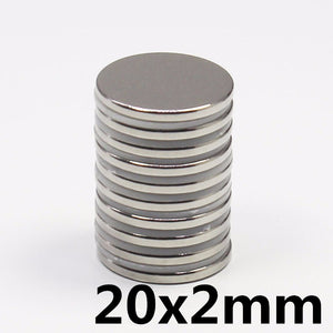 20 x 2mm Neodymium Disc Magnets - Pack of 20/30/50 - Magneticks