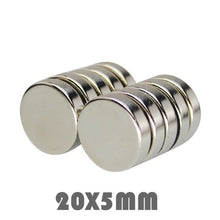 Load image into Gallery viewer, 20 x 5mm Neodymium Disc Magnets - Pack of 5/10/20 - Magneticks
