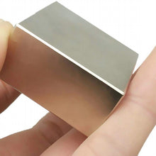 Load image into Gallery viewer, 50 x 50 x 25mm Neodymium Block Magnets - Pack of 1/2/3 - Magneticks
