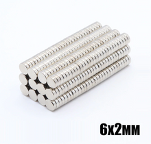 Load image into Gallery viewer, 6 x 2mm Neodymium Disc Magnets - Magneticks
