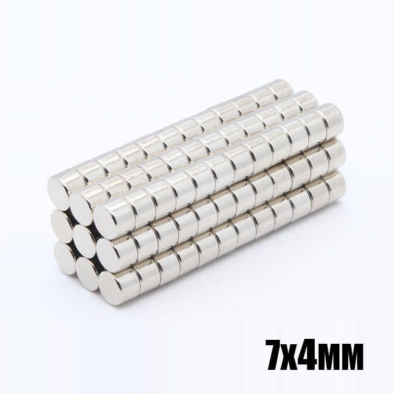7 x 4mm Neodymium Disc Magnets - Magneticks