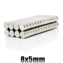 Load image into Gallery viewer, 8 x 5mm Neodymium Disc Magnets - Magneticks
