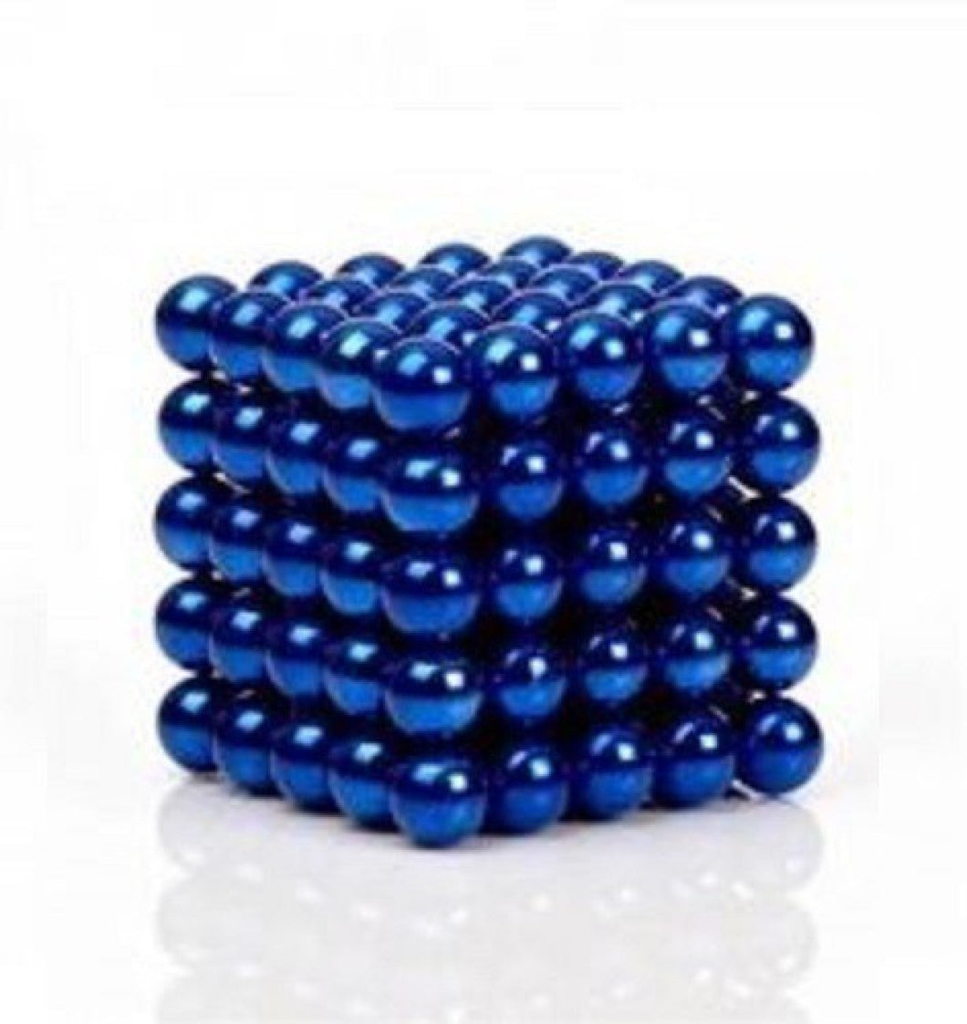 Buy Magnet Balls - 216 Pcs of Blue Color 5mm Magnet Balls Online