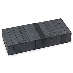 40 x 25 x 10mm Ferrite Block Magnets - Pack of 50/100/200 - Magneticks