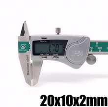 Load image into Gallery viewer, 20 x 10 x 2mm Neodymium Block Magnets - Pack of 20/30/50 - Magneticks
