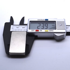 40 x 25 x 5mm Neodymium Block Magnets - Pack of 2/3/5 - Magneticks