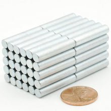 Load image into Gallery viewer, 5 x 25mm Neodymium Cylinder Magnets - Magneticks
