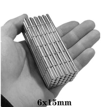 Load image into Gallery viewer, 6 x 15mm Neodymium Disc Magnets - Pack of 30 Pcs - N52 Grade - Magneticks
