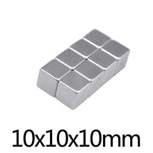 Load image into Gallery viewer, 10 x 10 x 10mm Neodymium Block Magnets - Pack of 20 - Magneticks
