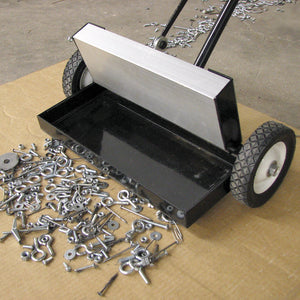 Push Type Magnetic Floor Sweeper With Release Handle - Magneticks