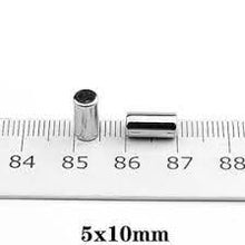 Load image into Gallery viewer, 5 x 10mm Neodymium Disc Magnets - Pack of 30 Pcs - N52 Grade - Magneticks
